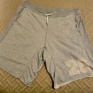 Mens American Eagle Gray Sweat Shorts- XL